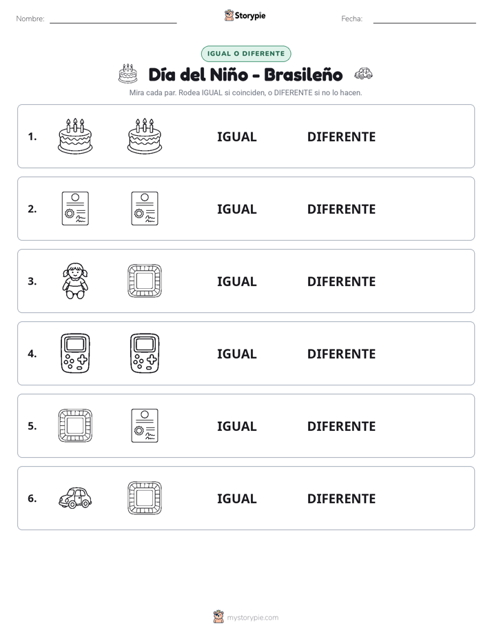 Igual o Diferente