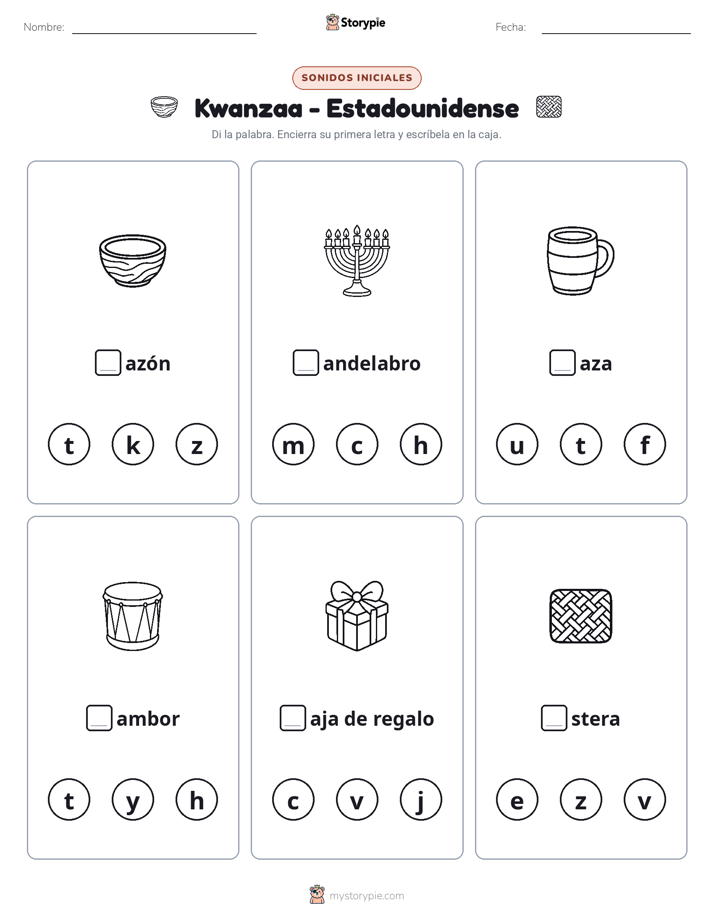 Sonidos Iniciales
