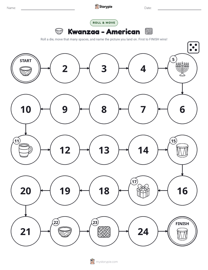 Roll & Move Game
