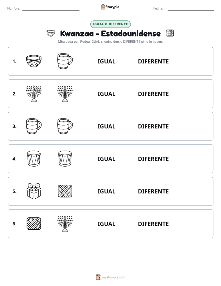 Igual o Diferente