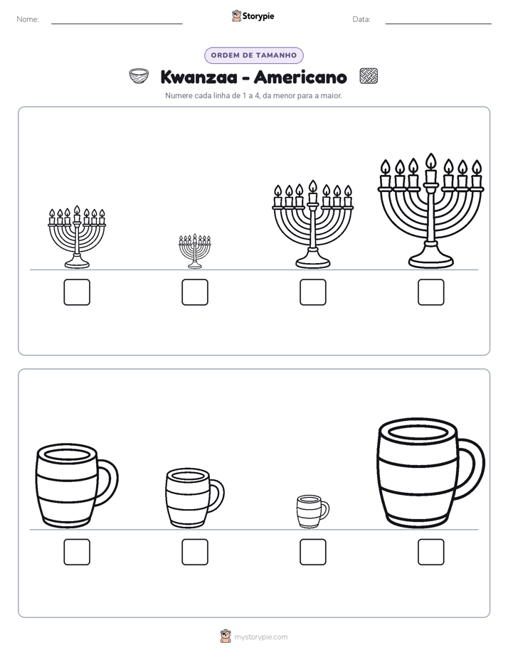 Ordem de Tamanho