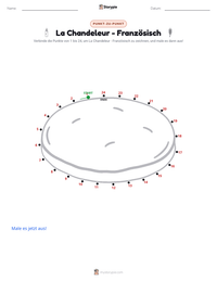 La Chandeleur - Französisch druckbare Arbeitsblatt Vorschau
