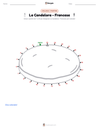 Anteprima della scheda stampabile di La Candelora - Francese
