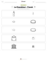 La Chandeleur - French printable worksheet preview