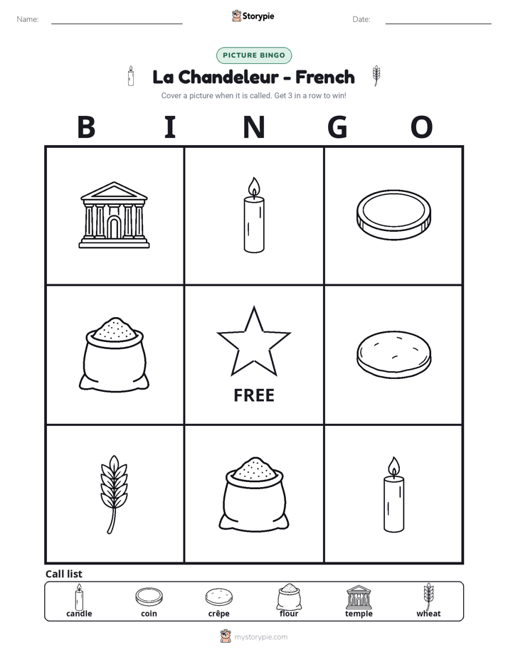 Picture Bingo
