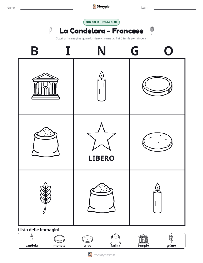 Bingo delle Immagini