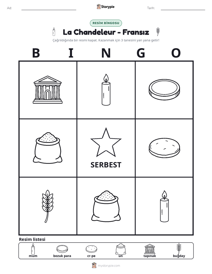 Resim Bingo