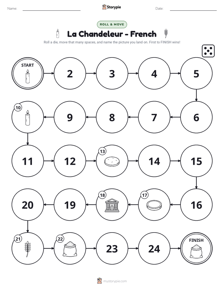 Roll & Move Game