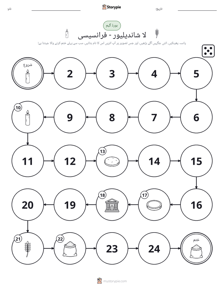 رول اور منتقل کریں کھیل
