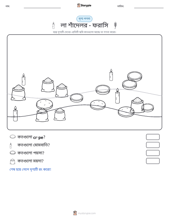 গণনা দৃশ্য