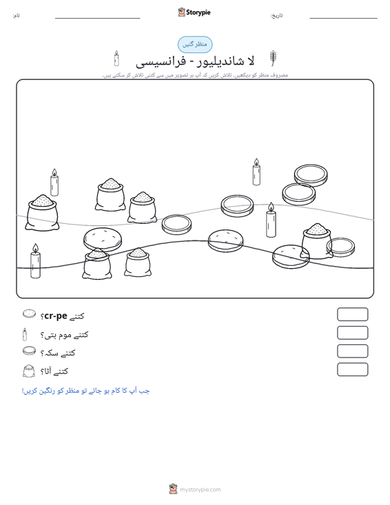 گنتی کا منظر