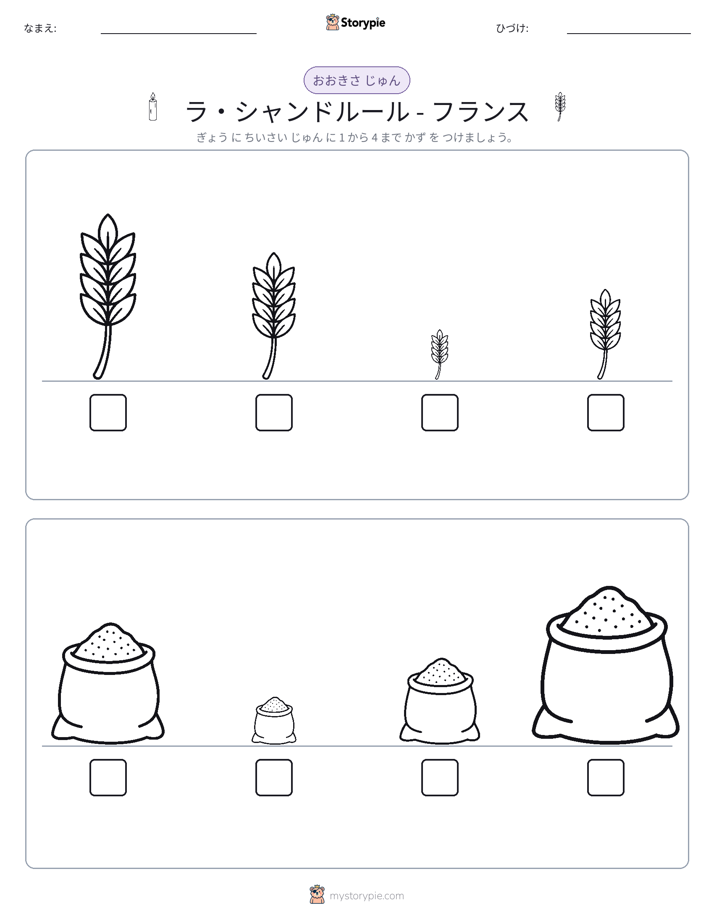 サイズ順