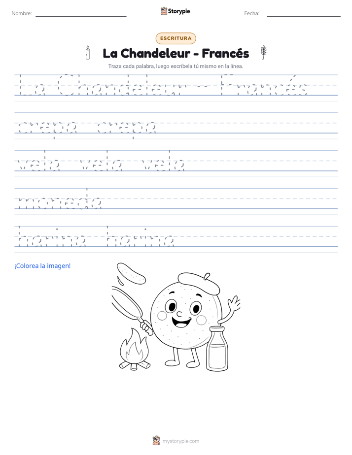 Práctica de Escritura