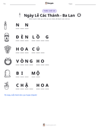Xem trước tài liệu in sẵn Ngày Lễ Các Thánh - Ba Lan