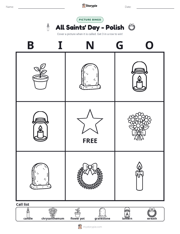 Picture Bingo