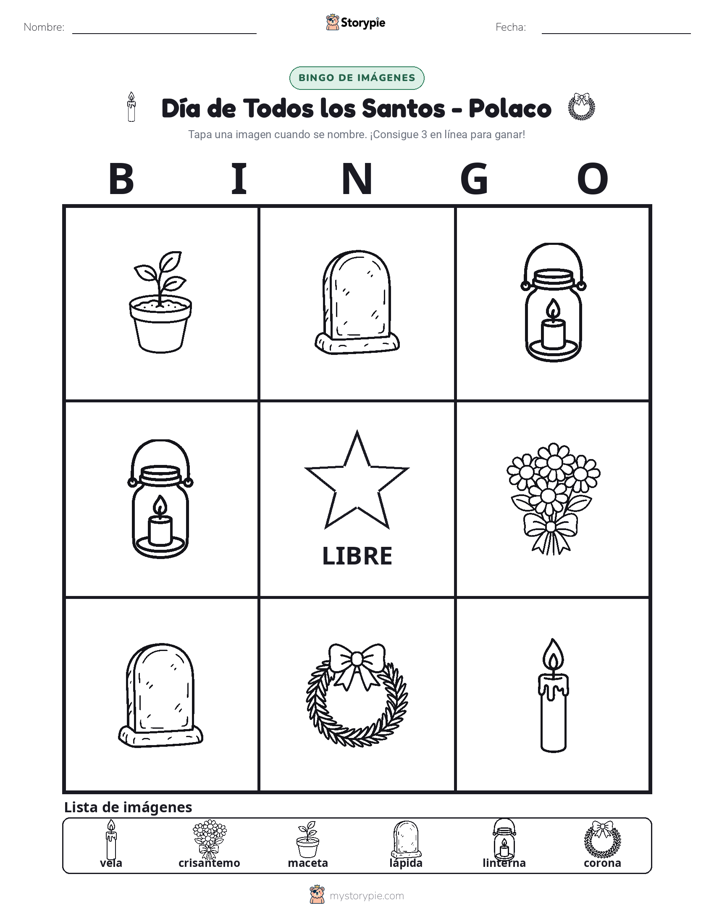 Bingo de Imágenes