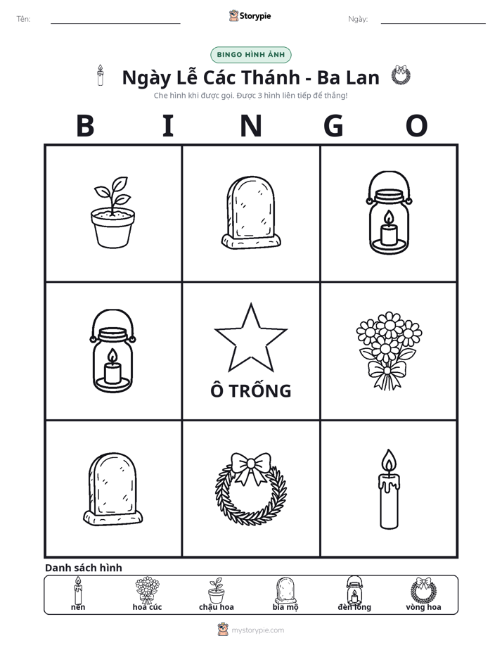 Bingo Hình Ảnh