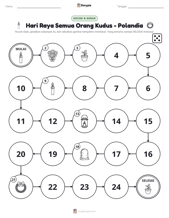Permainan Gulung & Pindah