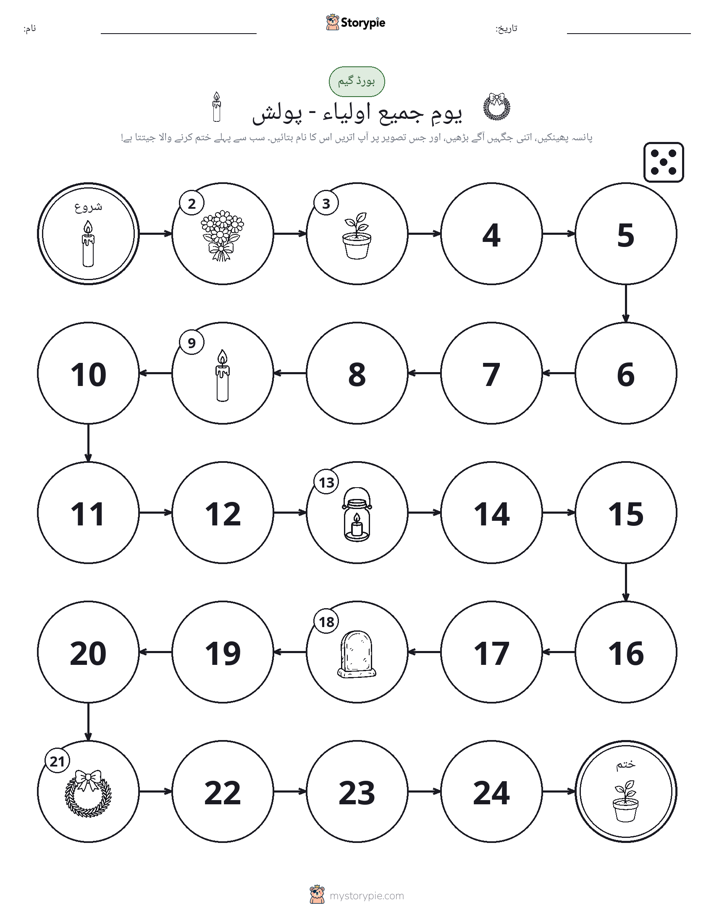 رول اور منتقل کریں کھیل