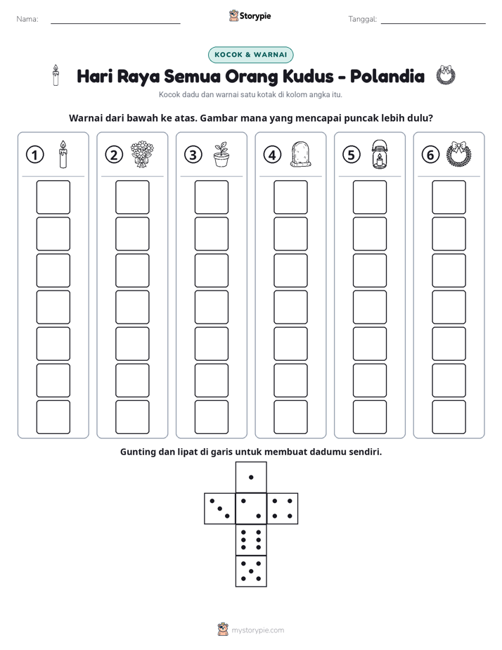 Gulung & Warnai