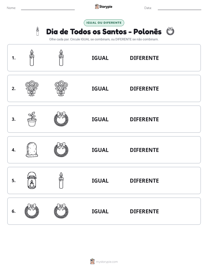Igual ou Diferente