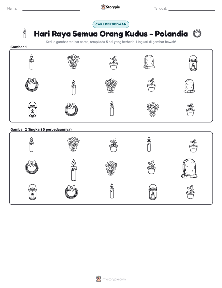 Temukan Perbedaannya
