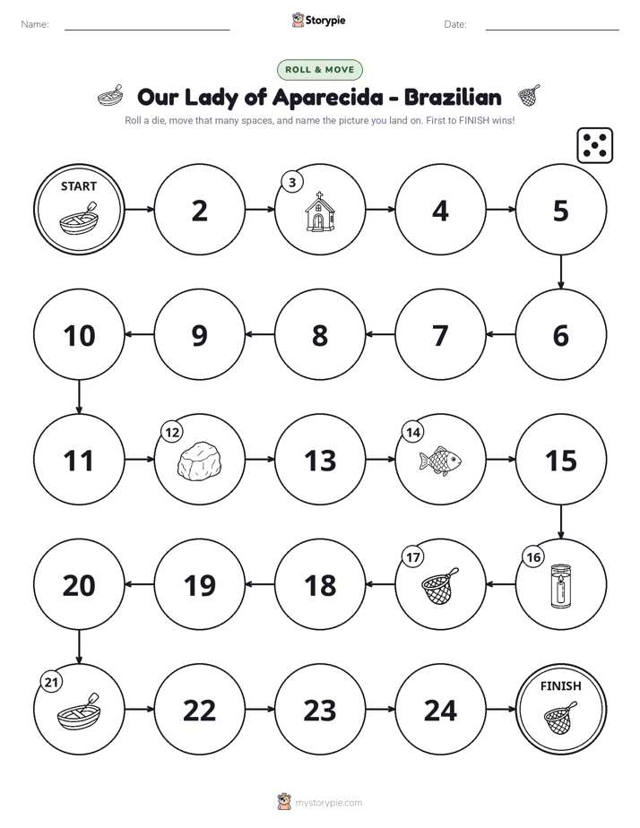 Roll & Move Game