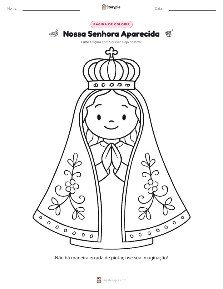 Página para colorir