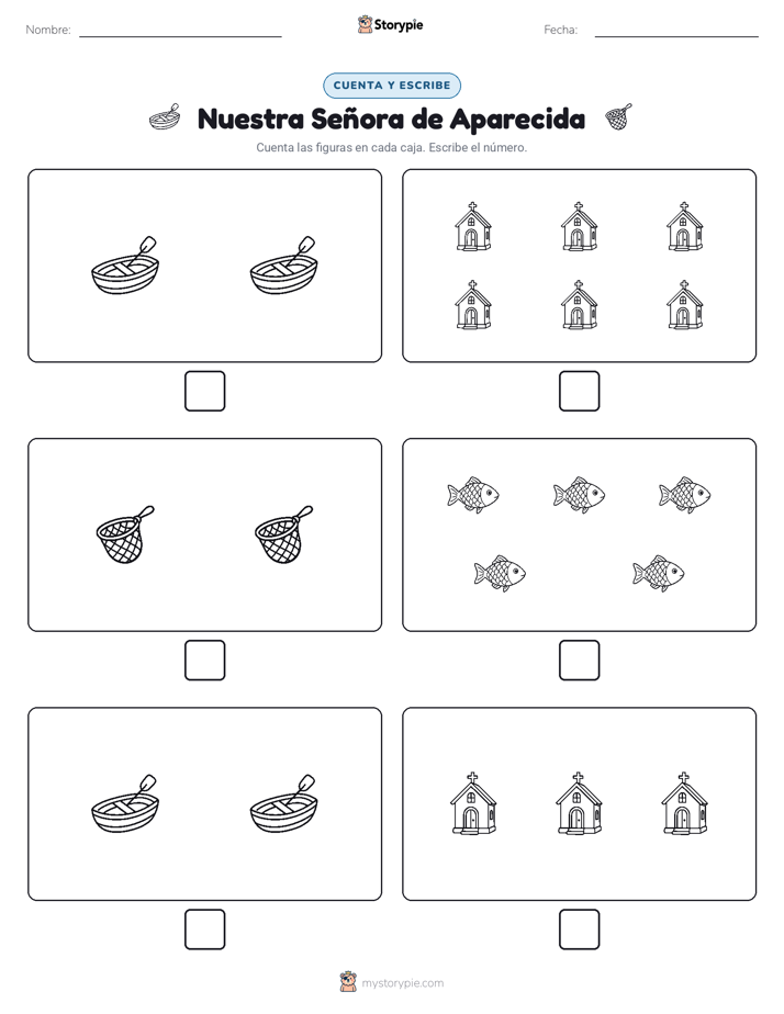 Cuenta y Escribe