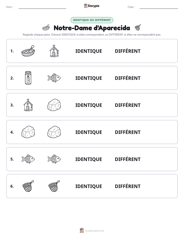 Identique ou Différent