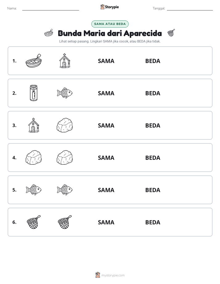 Sama atau Berbeda