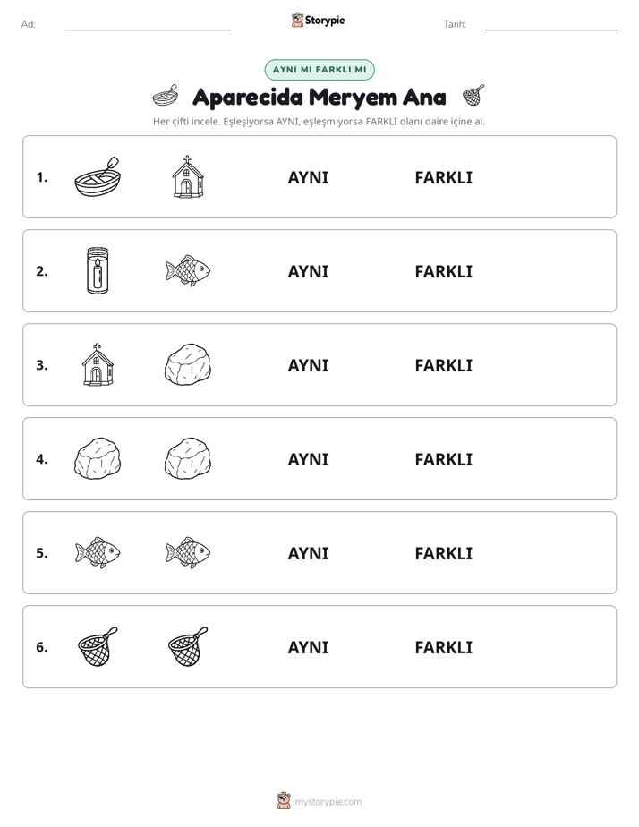 Aynı mı Farklı mı