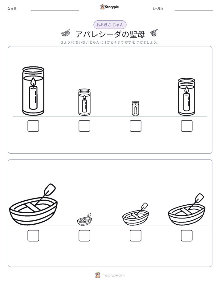 サイズ順
