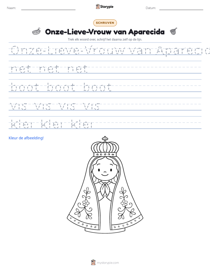 Schrijf Oefening