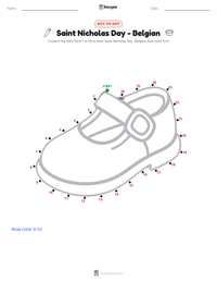Saint Nicholas Day - Belgian printable worksheet preview