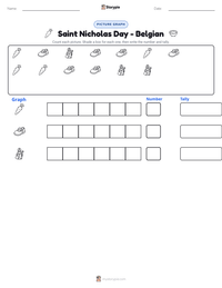 Saint Nicholas Day - Belgian printable worksheet preview