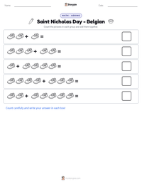 Saint Nicholas Day - Belgian printable worksheet preview