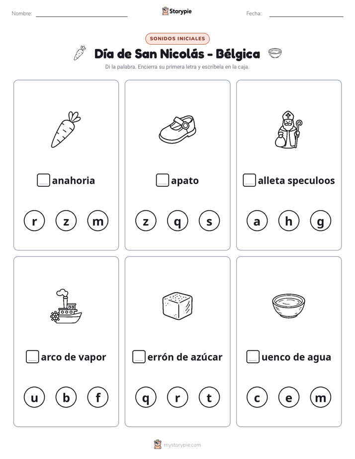 Sonidos Iniciales