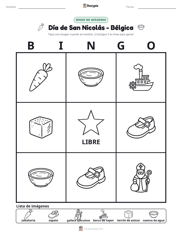 Bingo de Imágenes