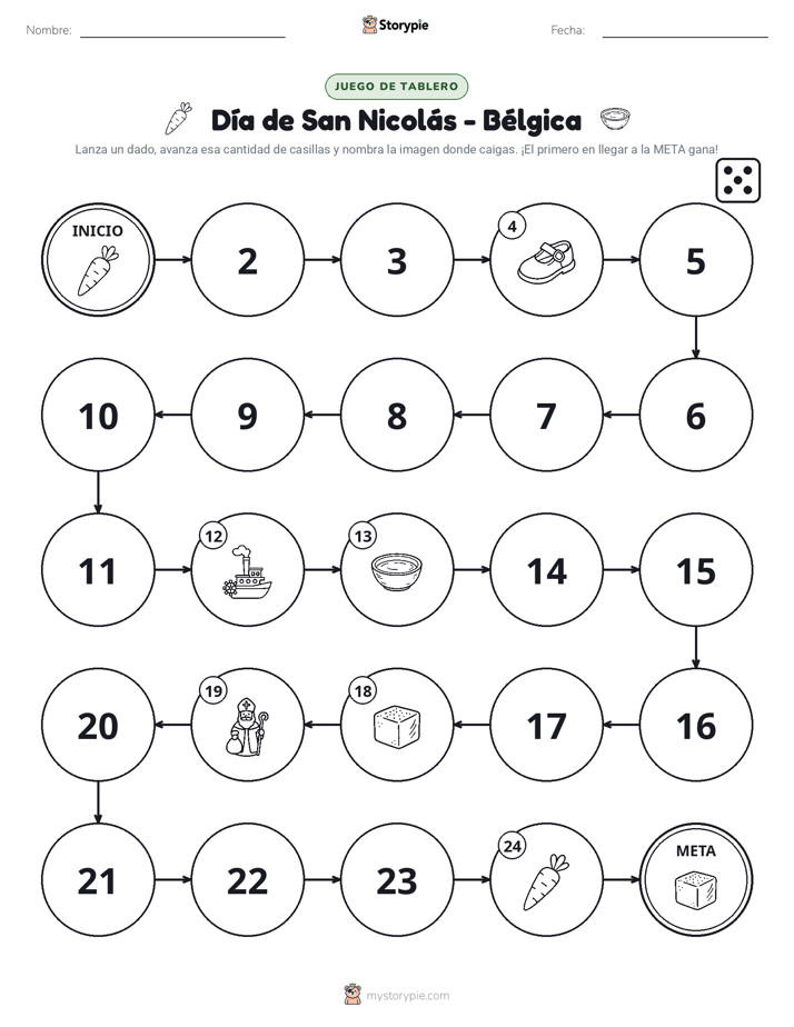 Juego de Rueda y Avanza