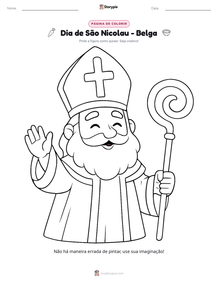 Página para colorir