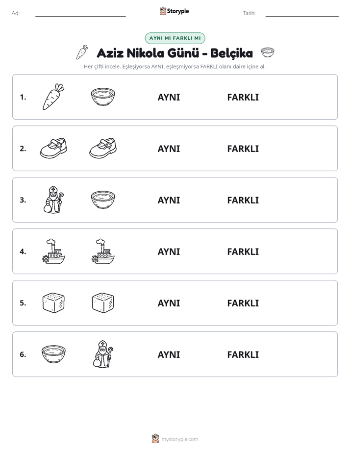 Aynı mı Farklı mı