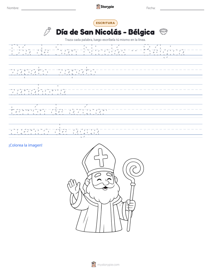 Práctica de Escritura