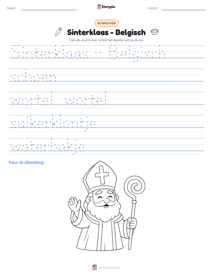 Schrijf Oefening