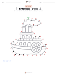 Sinterklaas - Dutch printable worksheet preview