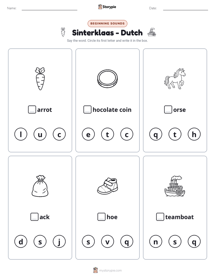 Beginning Sounds