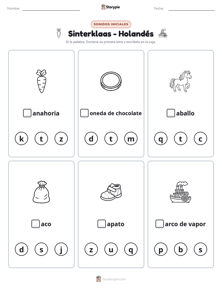 Sonidos Iniciales