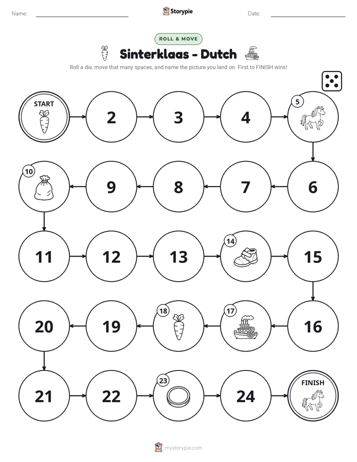 Roll & Move Game