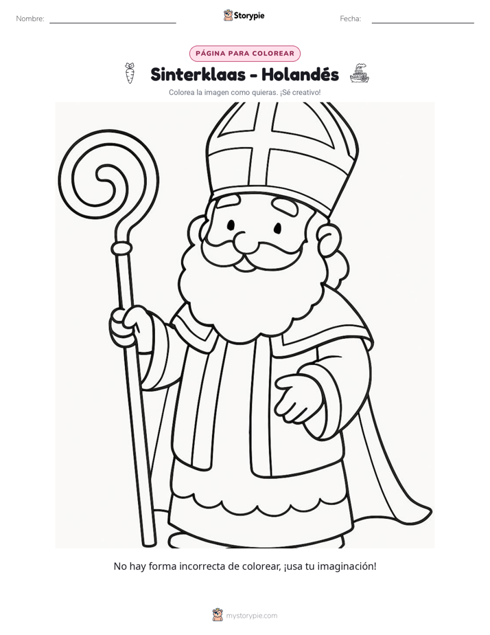 Página para Colorear