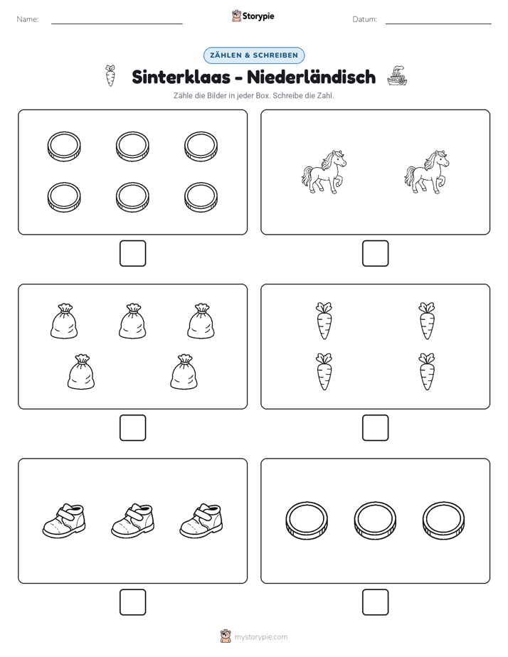 Zählen & Schreiben
